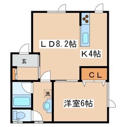 ブルーハーバーの物件間取画像